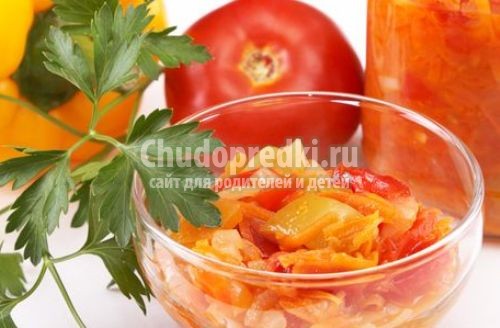 Салат на зиму из перца