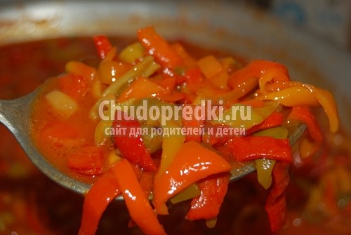 Салат на зиму из перца