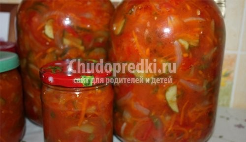 Салат на зиму из перца