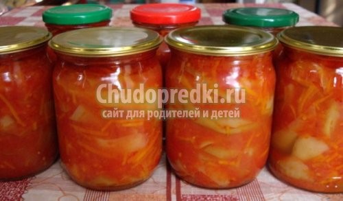 Салат на зиму из перца