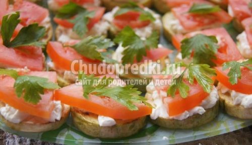 Тещин язык из кабачков