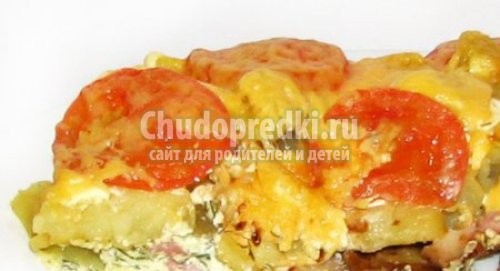 Тещин язык из кабачков