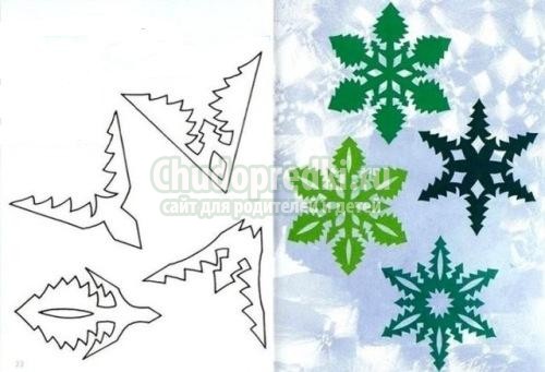 Как сделать снежинку из бумаги