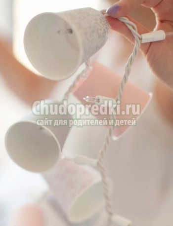 Елочная гирлянда своими руками