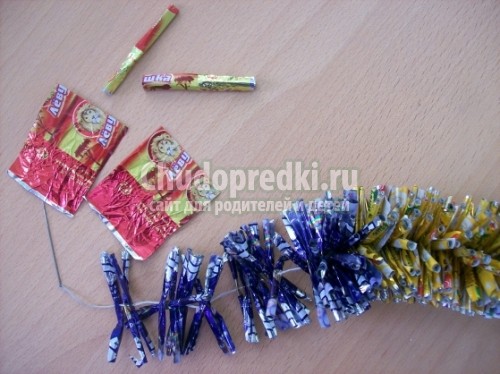 Елочная гирлянда своими руками