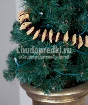 Елочная гирлянда своими руками