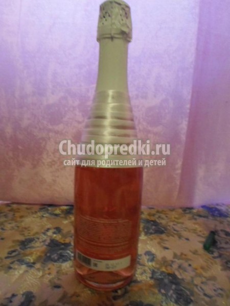 свадебный набор шампанского. Жених и невеста