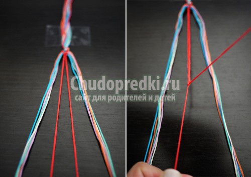 Фенечки из ниток