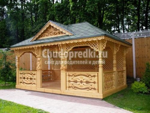 Как сделать беседку своими руками