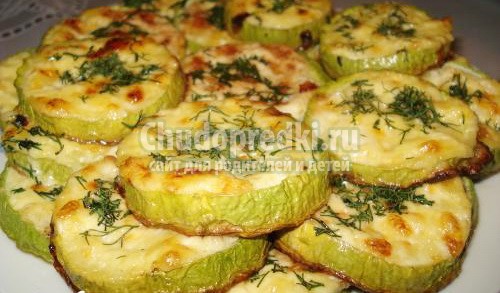 Готовим кабачки детям