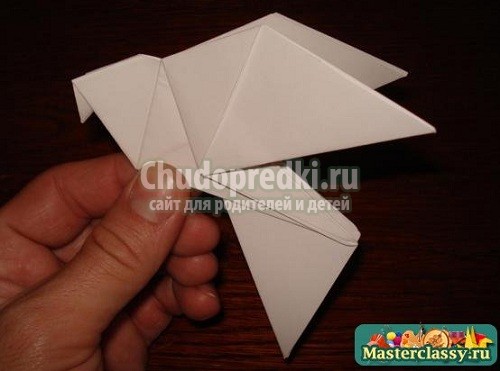 Голубь из бумаги своими руками. Популярные мастер-классы с фото