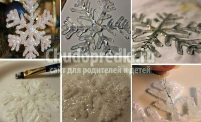 Как сделать снежинку?