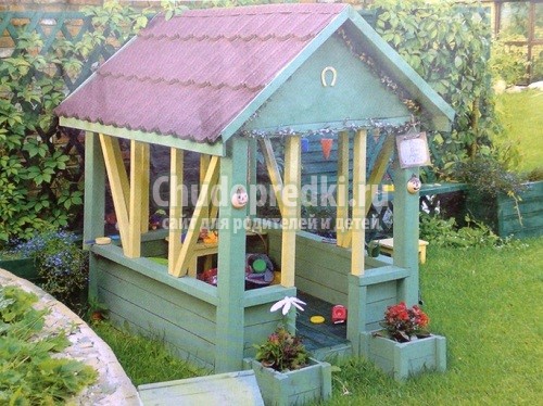 Площадки детских садов своими руками. Фото и идеи