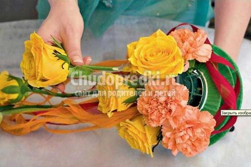 Букет своими руками