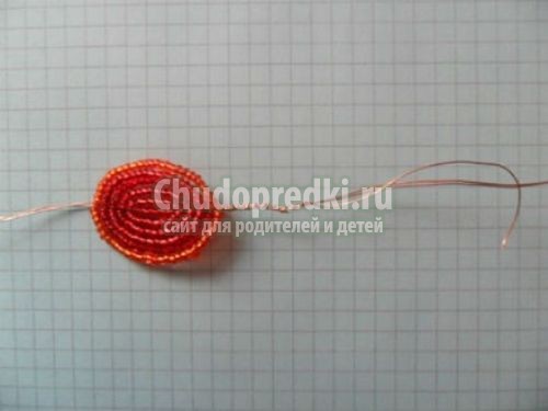 Бисероплетение розочек