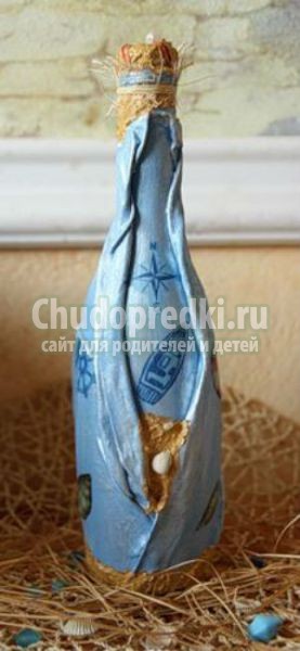 бутылочный декор