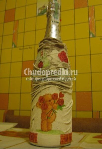 бутылочный декор