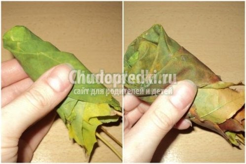 Поделки из цветов и листьев: лучшие рецепты с фото