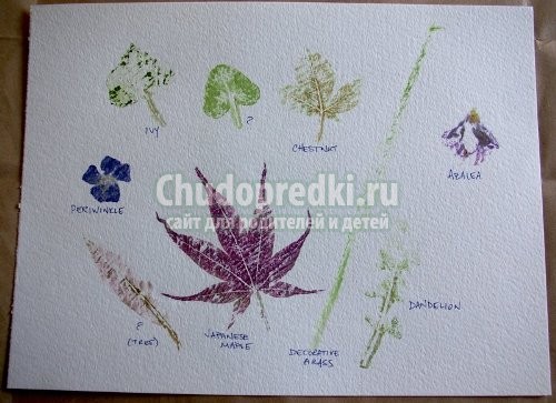 поделки осенние