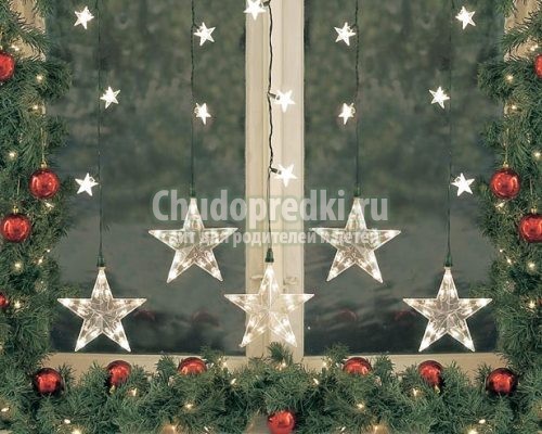 новогодние украшения дома 2015