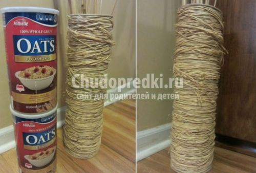 Как сделать самому вазу