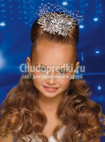 Новогодние прически для девочек
