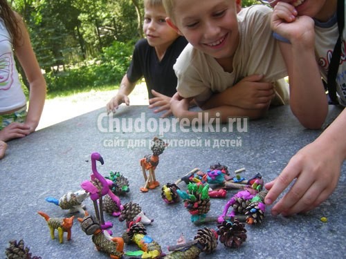 Осенние поделки в детский сад
