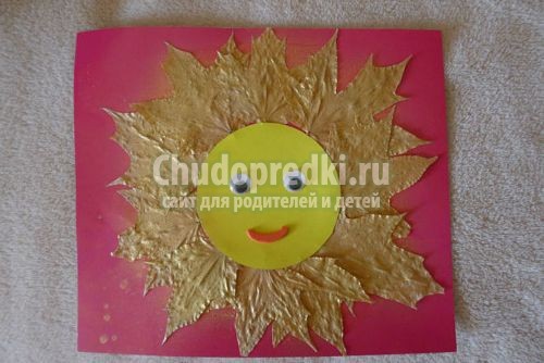 Осенние поделки в детский сад