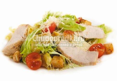 Салат цезарь с курицей классический: лучшие рецепты