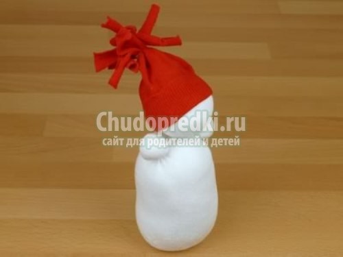 Cнеговик своими руками