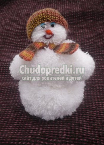 Cнеговик своими руками