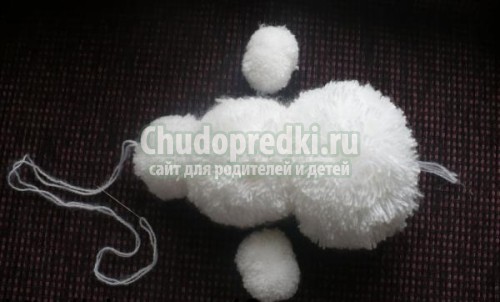 Cнеговик своими руками