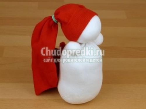 Cнеговик своими руками