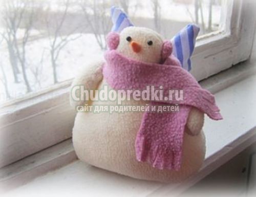 Из чего сделать нос снеговику