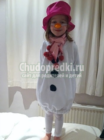 Из чего сделать нос снеговику