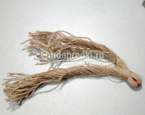 Новогодняя коза своими руками