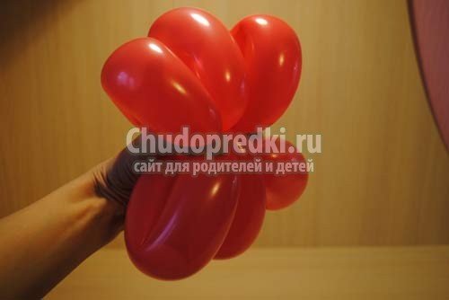 Как из шариков сделать цветы