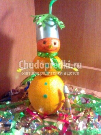 Поделки из фруктов своими руками