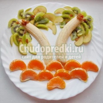 Поделки из фруктов своими руками