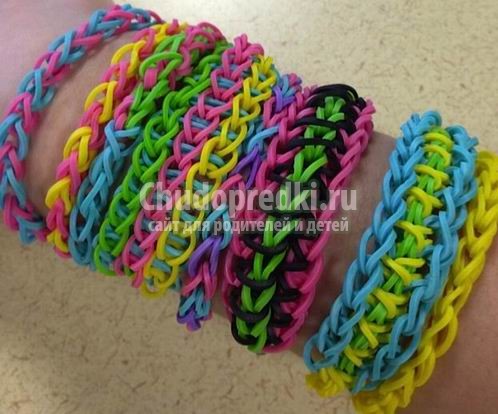 Набор Rainbow Loom для плетения из резиночек