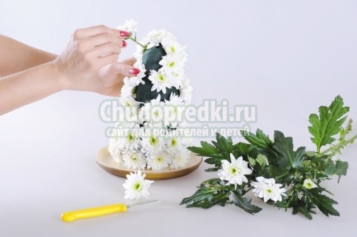 Поделки из цветов