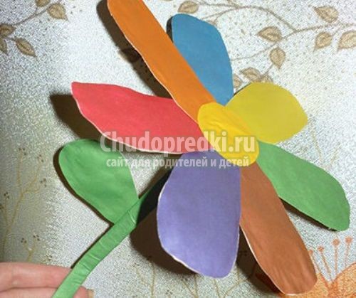 Поделки из цветов