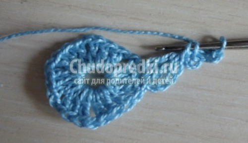 Снежинки крючком