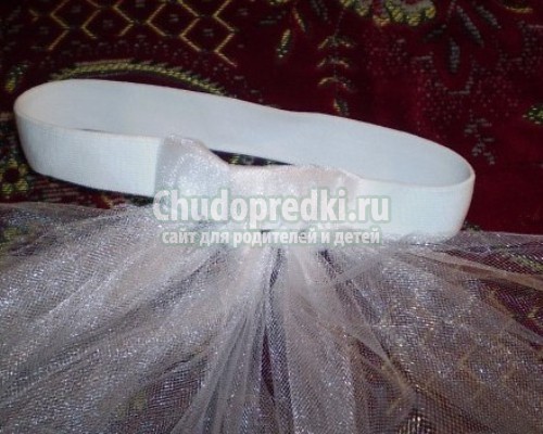 Новогодний костюм снежинки