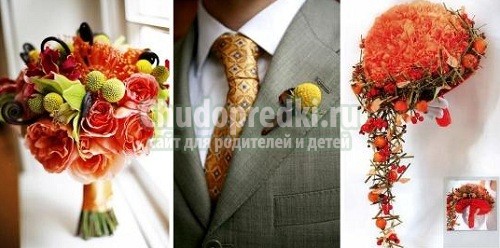 Осенний букет своими руками: популярные фото и мастер-классы