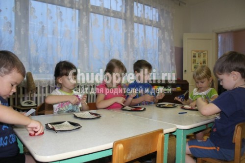 Аппликация фрукты