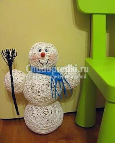 Новогодние снеговики своими руками