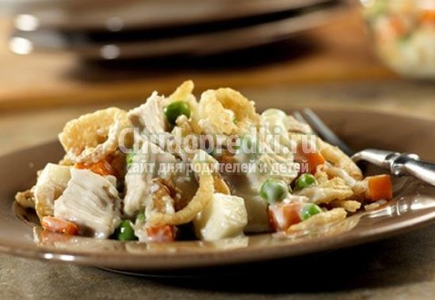 салат с курицей и грибами: самые лучшие рецепты с фото