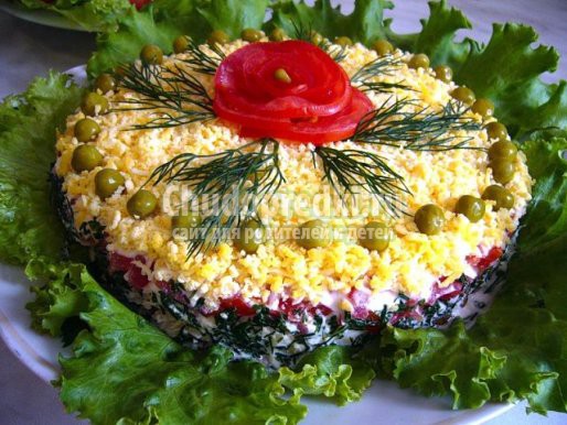 салат с курицей и грибами: самые лучшие рецепты с фото