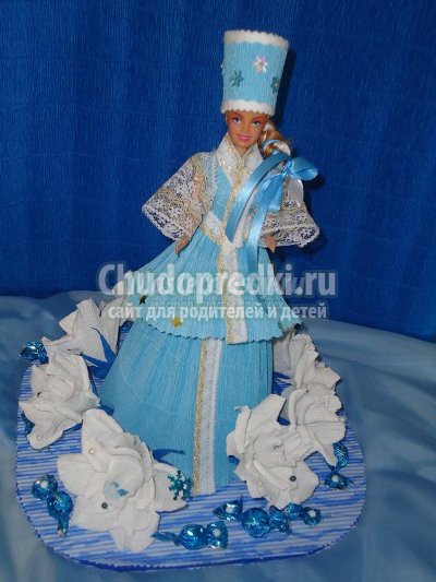 снегурочка своими руками: лучшие идеи, фото и мастер-классы